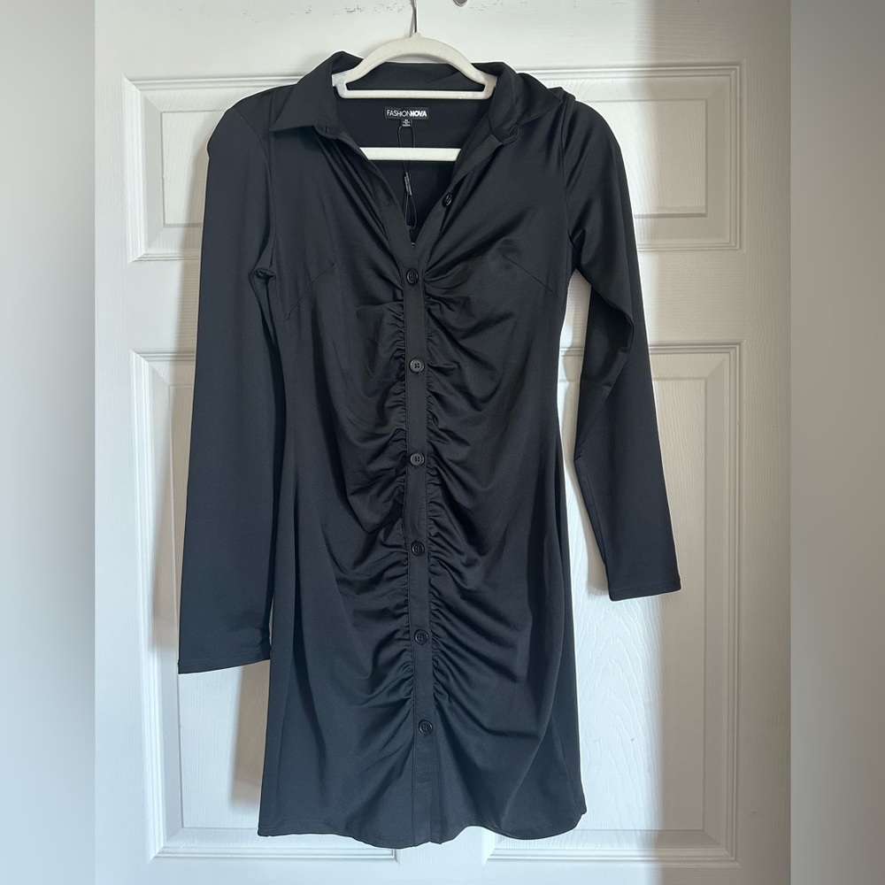 Fashion Nova Black Dress M